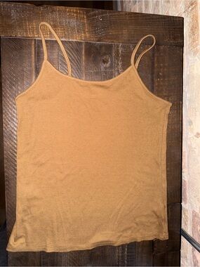 a new day Camel/Tan Spaghetti Strap Tank Top